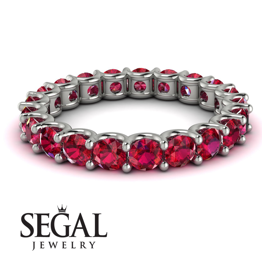 Ruby Eternity Ring - Jayla No. 12